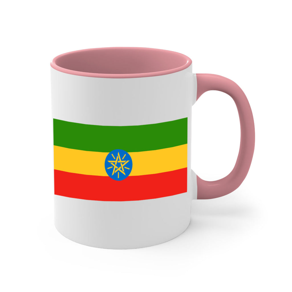 Ethiopia 140#- world flag-Mug / Coffee Cup