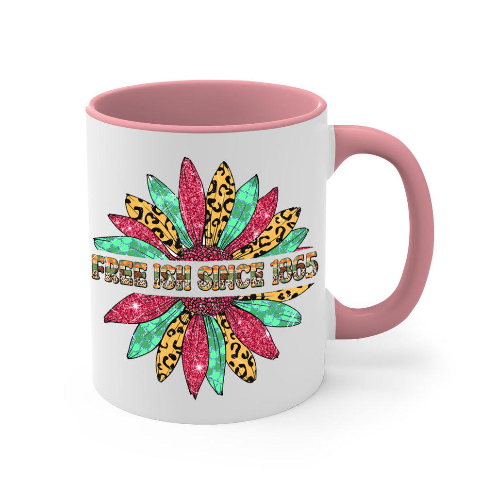 Freeish Since 1865 Sunflower Juneteenth 15#- juneteenth-Mug / Coffee Cup