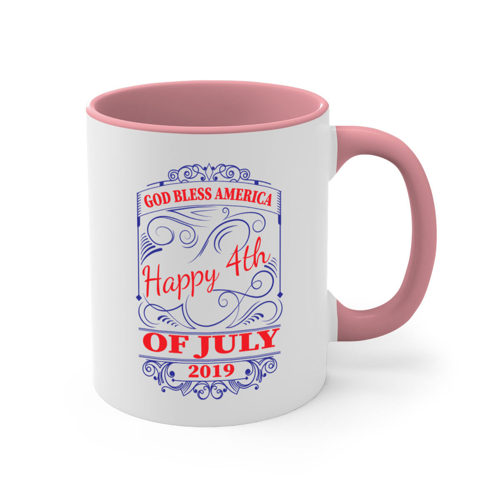 GOD BLESS AMERICA Happy thOF JULY Style 94#- 4th Of July-Mug / Coffee Cup