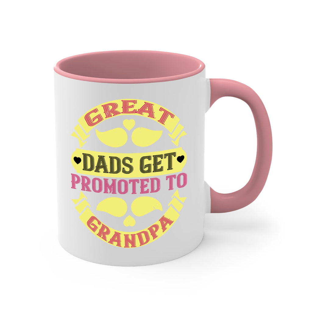 Great dads get promoted 95#- grandpa-Mug / Coffee Cup