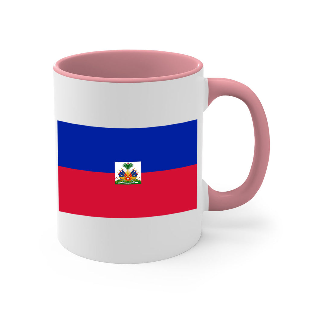 Haiti 125#- world flag-Mug / Coffee Cup