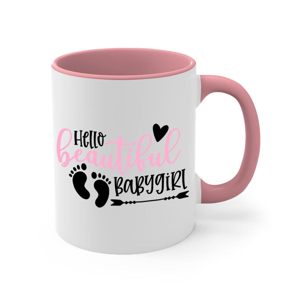 Hello Beautiful Babygirl Style 94#- baby2-Mug / Coffee Cup