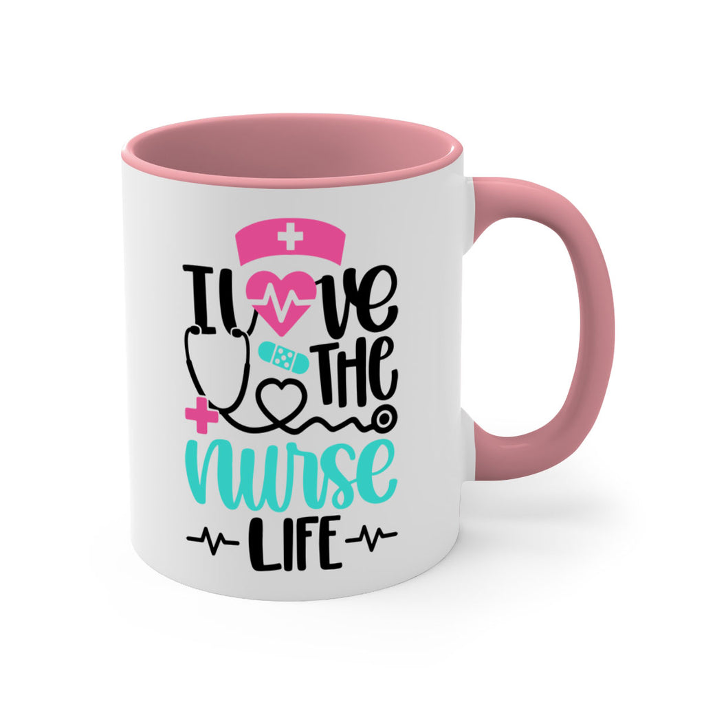 I Love The Nurse Life Style Style 169#- nurse-Mug / Coffee Cup