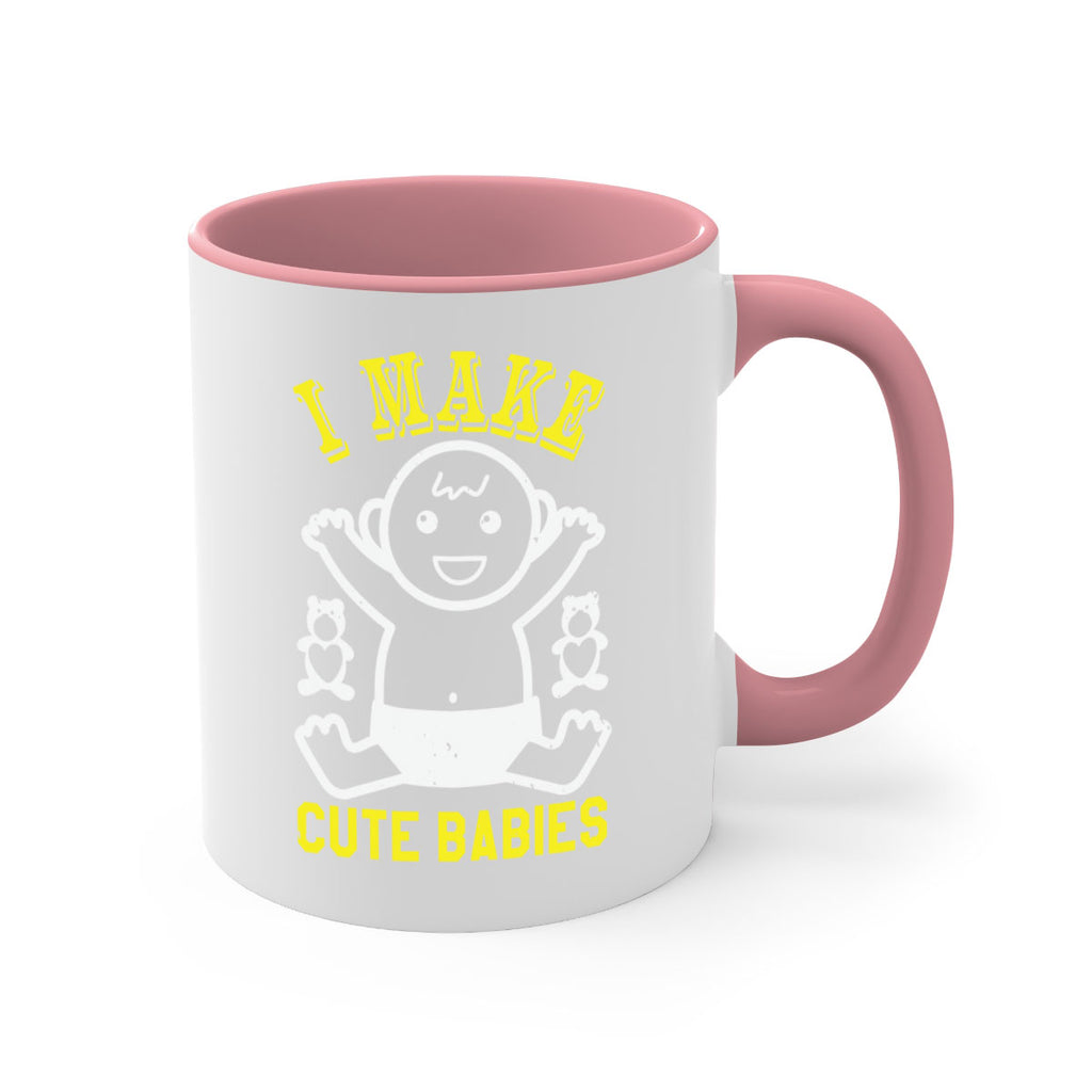 I make cute babies Style 36#- baby shower-Mug / Coffee Cup