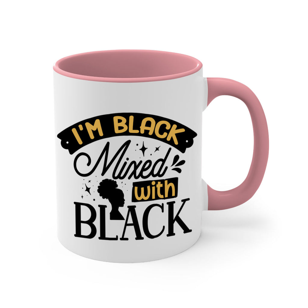 Im black mixed with black Style 30#- Black women - Girls-Mug / Coffee Cup