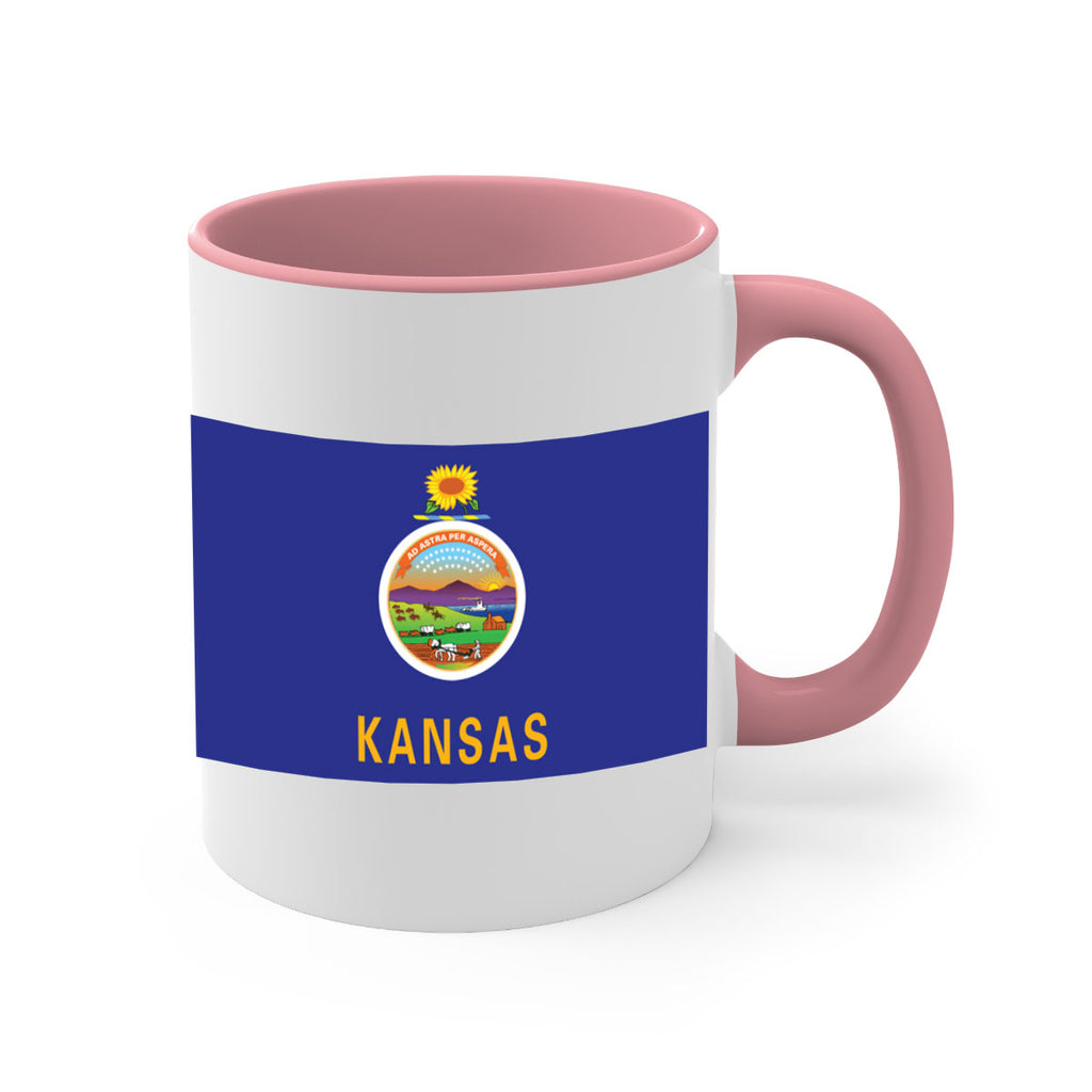 Kansas 36#- Us Flags-Mug / Coffee Cup