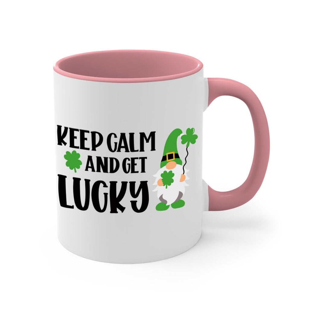 Keep Calm And Get Lucky Style 75#- St Patricks Day-Mug / Coffee Cup