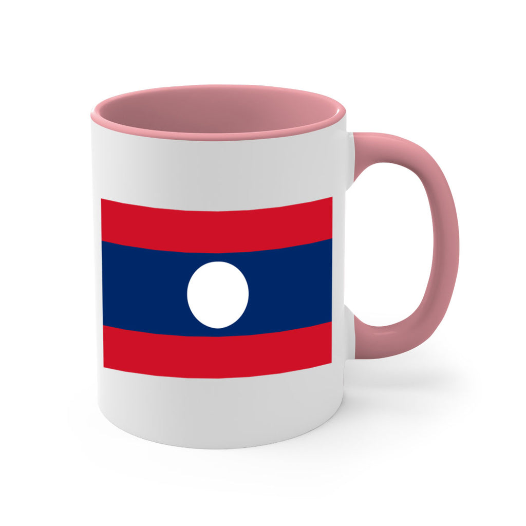 Laos 105#- world flag-Mug / Coffee Cup