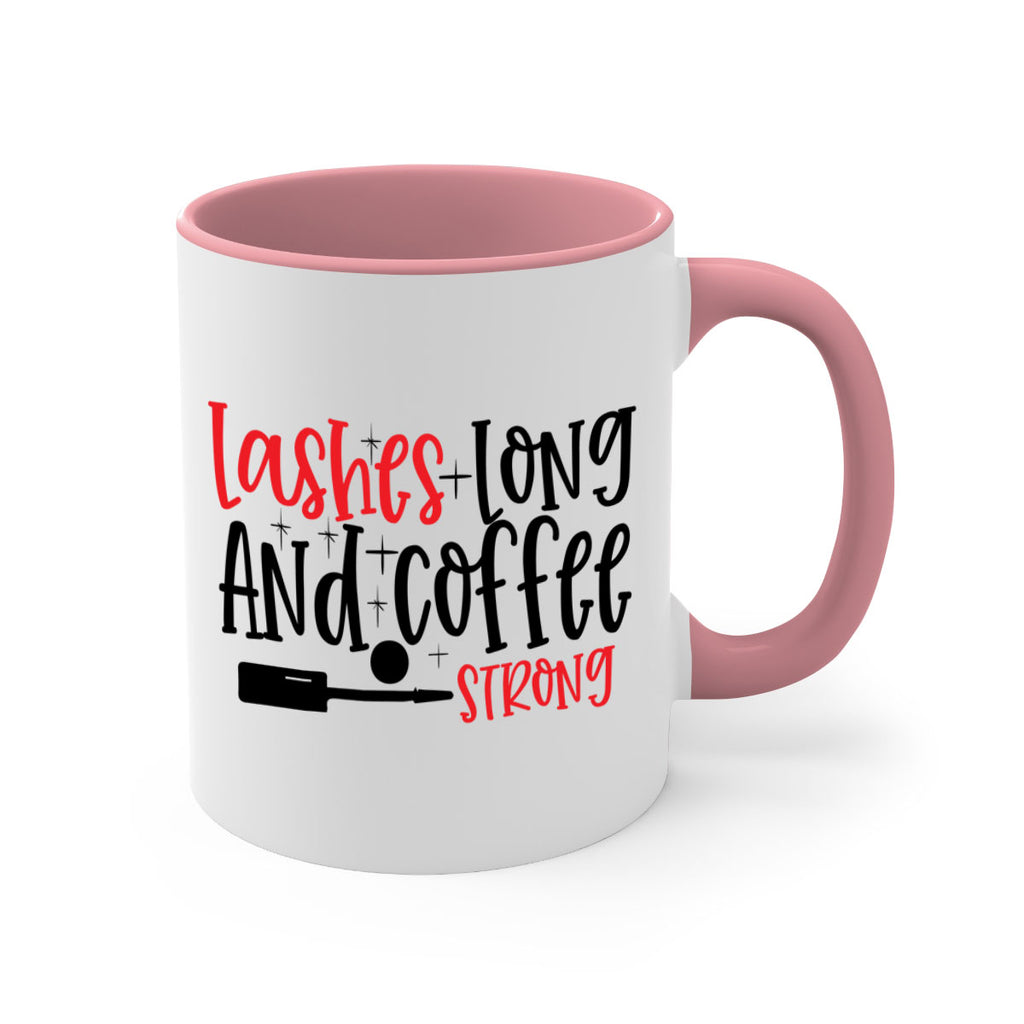 Lashes Long And Coffee Strong Style 232#- makeup-Mug / Coffee Cup