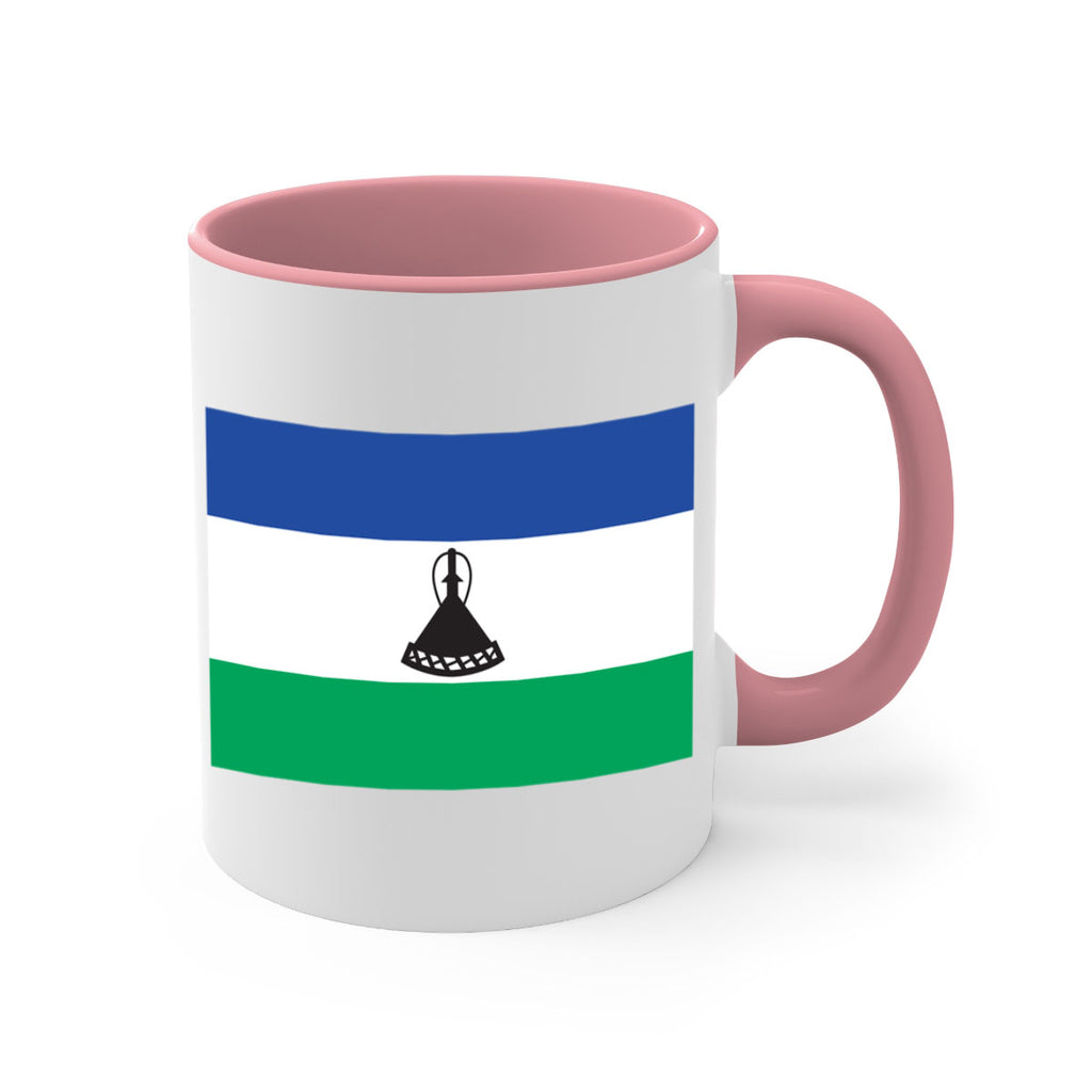 Lesotho 102#- world flag-Mug / Coffee Cup