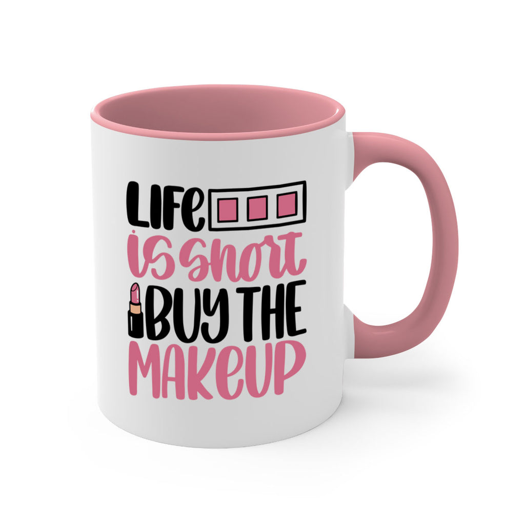 Life Is Short Buy Makeup Style 61#- makeup-Mug / Coffee Cup