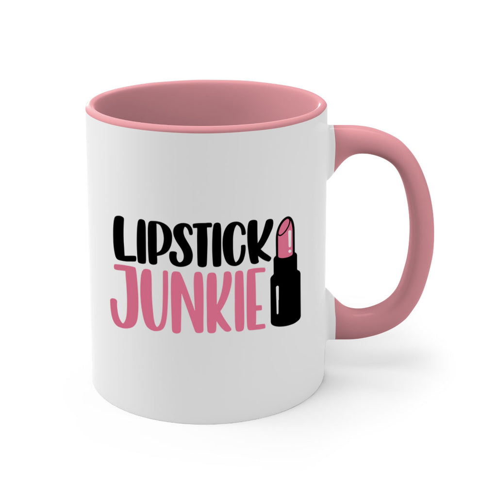 Lipstick Junkie Style 56#- makeup-Mug / Coffee Cup