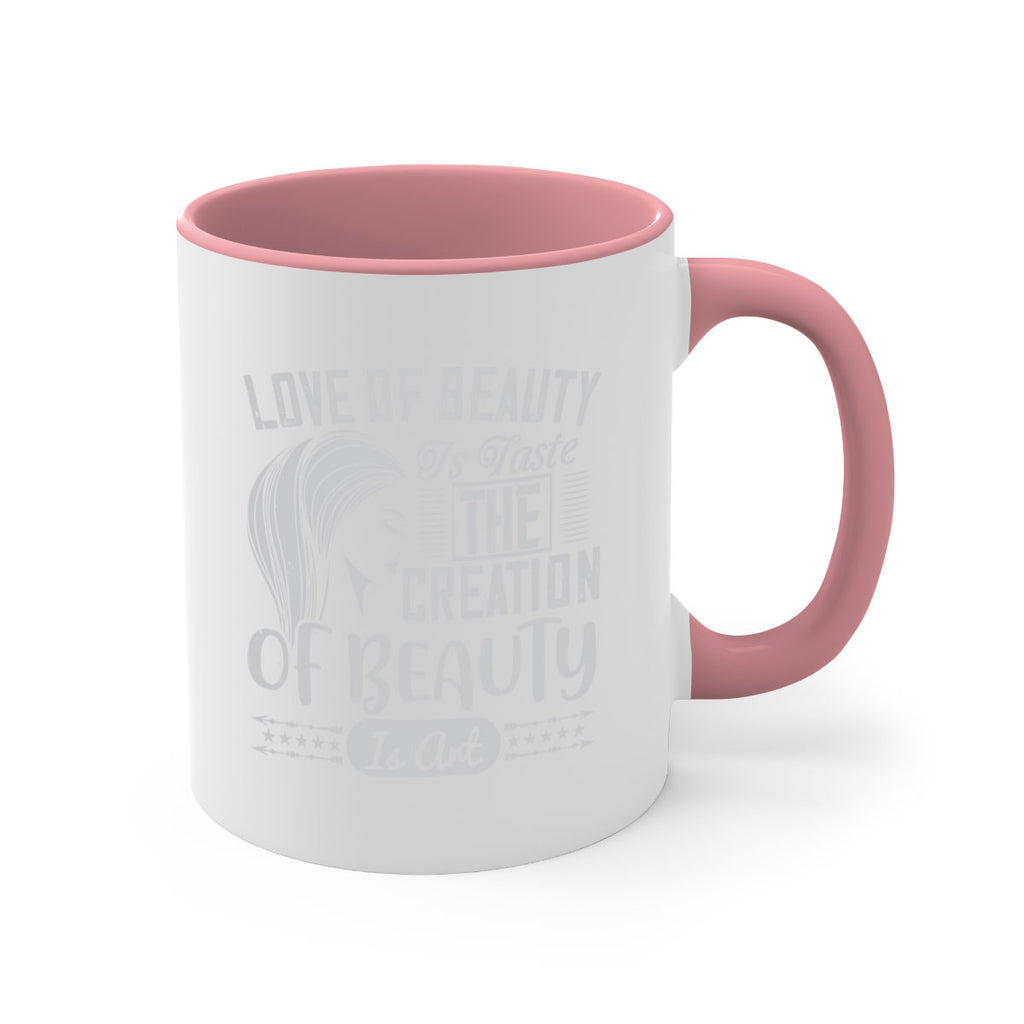 Love of beauty is taste The creation of beauty is art Style 196#- makeup-Mug / Coffee Cup