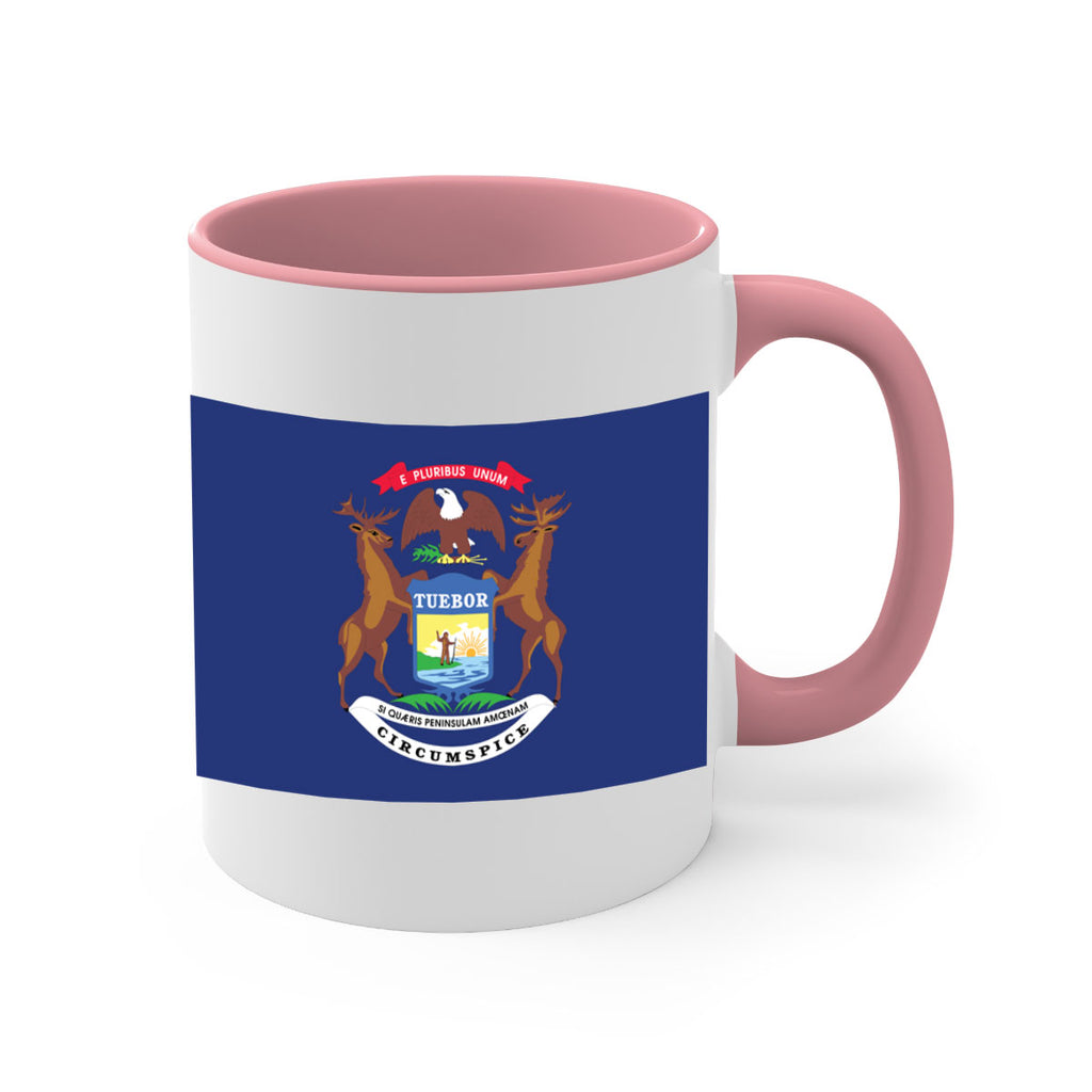 Michigan 30#- Us Flags-Mug / Coffee Cup