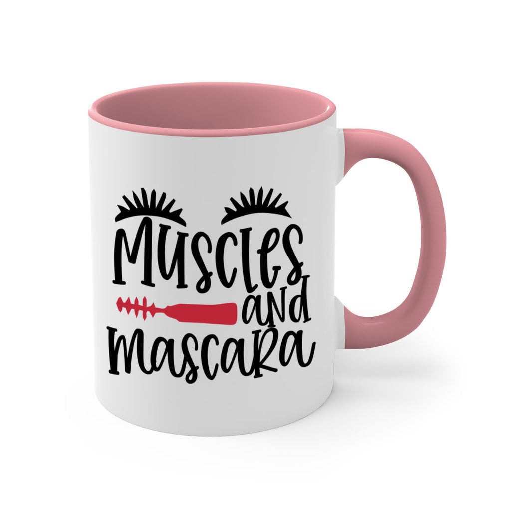 Muscles and mascara design Style 221#- makeup-Mug / Coffee Cup