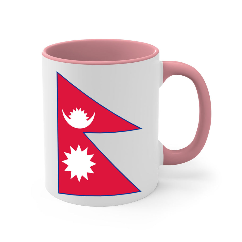 Nepal 76#- world flag-Mug / Coffee Cup