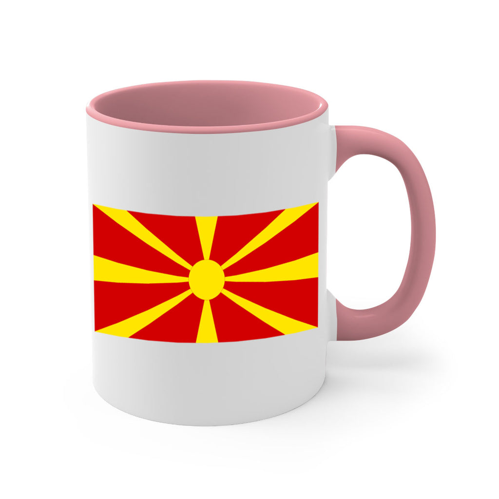 North Macedonia 69#- world flag-Mug / Coffee Cup