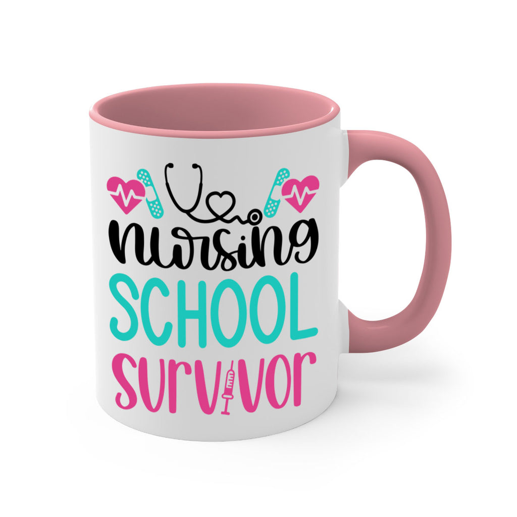 Nursing School Survivor Style Style 63#- nurse-Mug / Coffee Cup