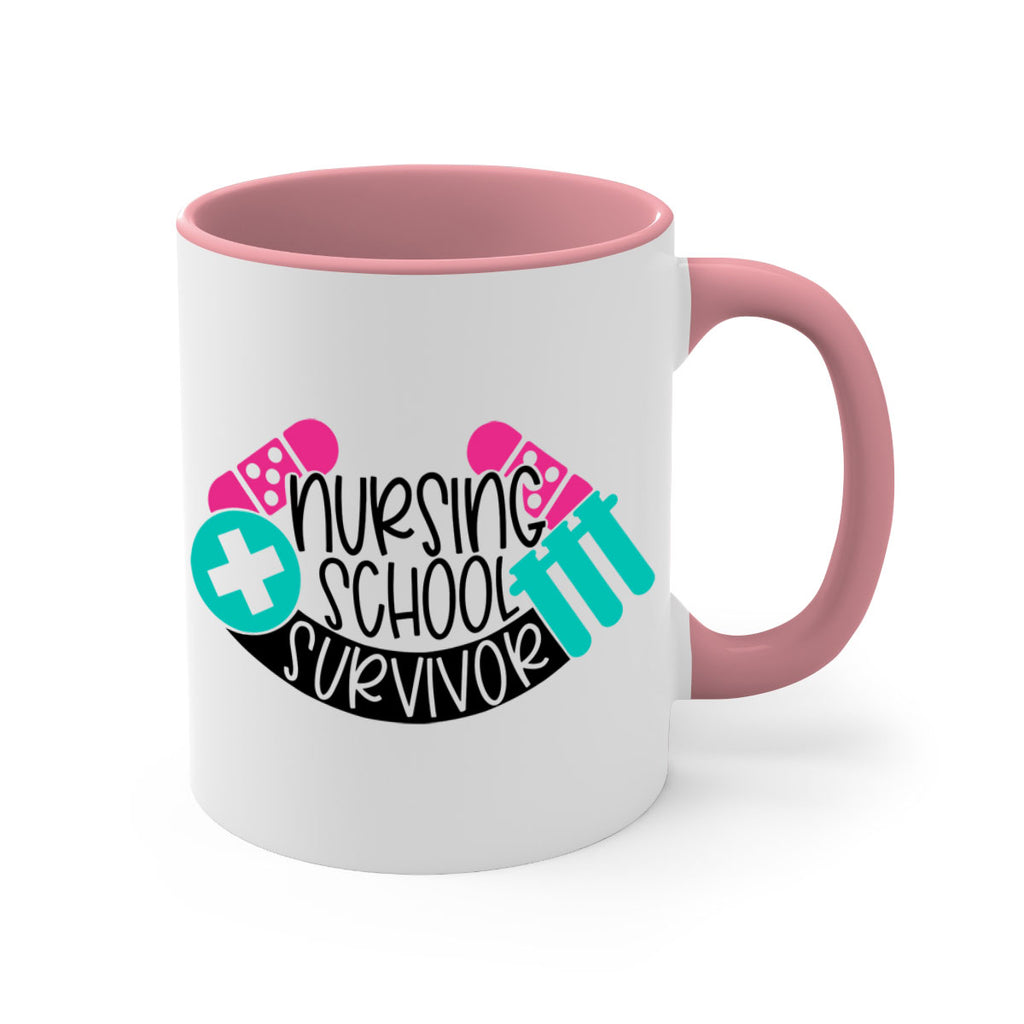 Nursing School Survivor Style Style 64#- nurse-Mug / Coffee Cup