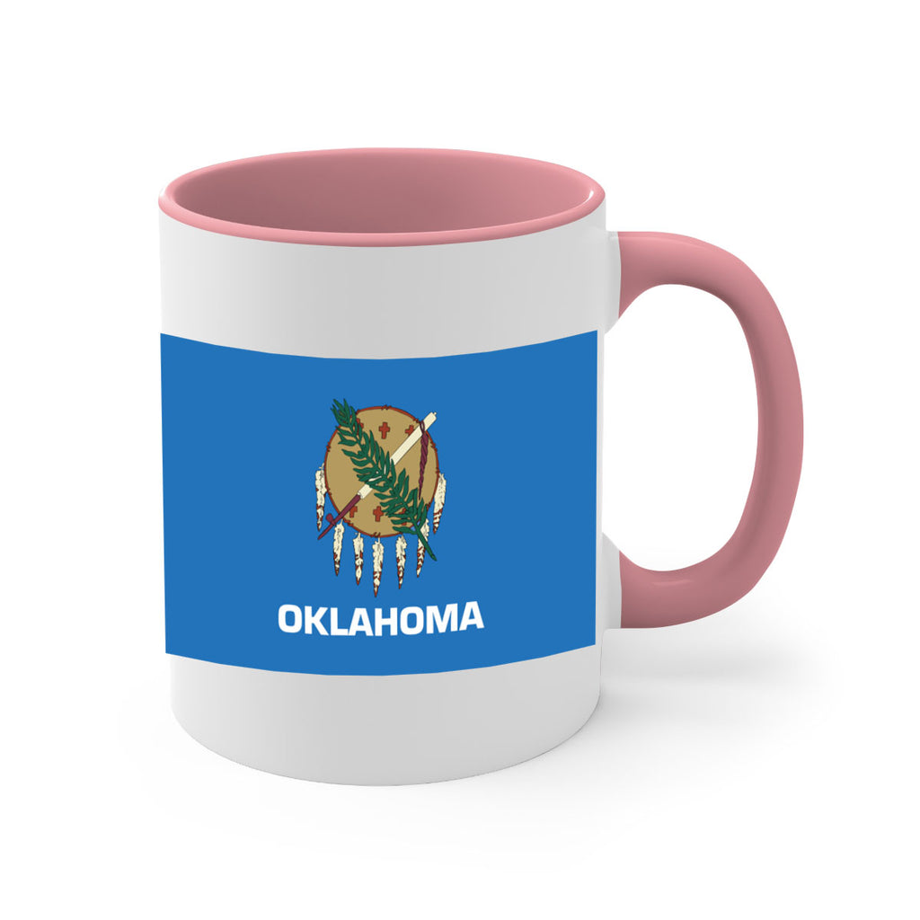 Oklahoma 16#- Us Flags-Mug / Coffee Cup