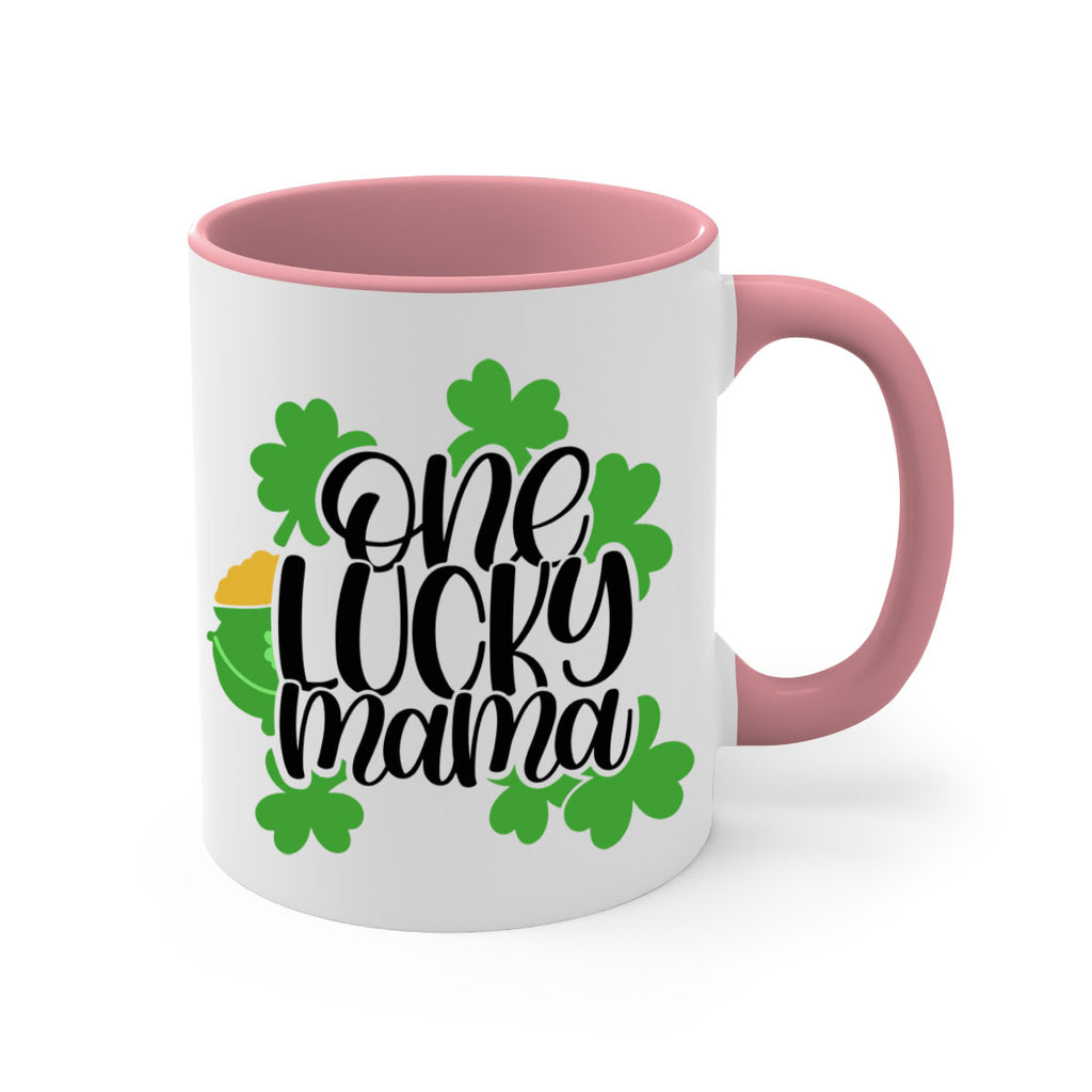 One Lucky Mama Style 42#- St Patricks Day-Mug / Coffee Cup