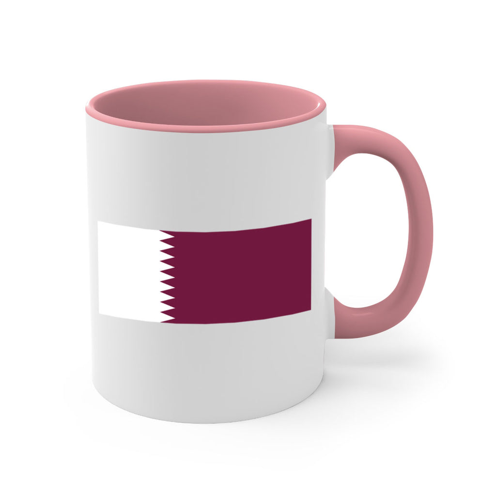 Qatar 56#- world flag-Mug / Coffee Cup