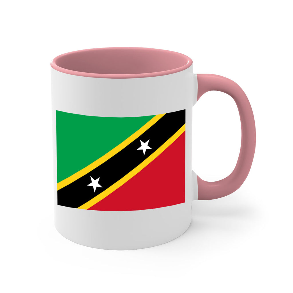 Saint Kitts and Nevis 52#- world flag-Mug / Coffee Cup