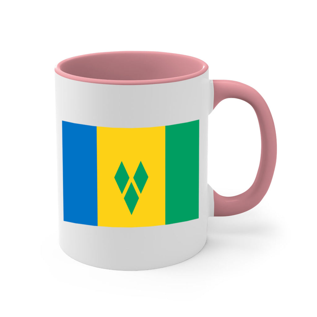 Saint Vincent and the Grenadines 50#- world flag-Mug / Coffee Cup