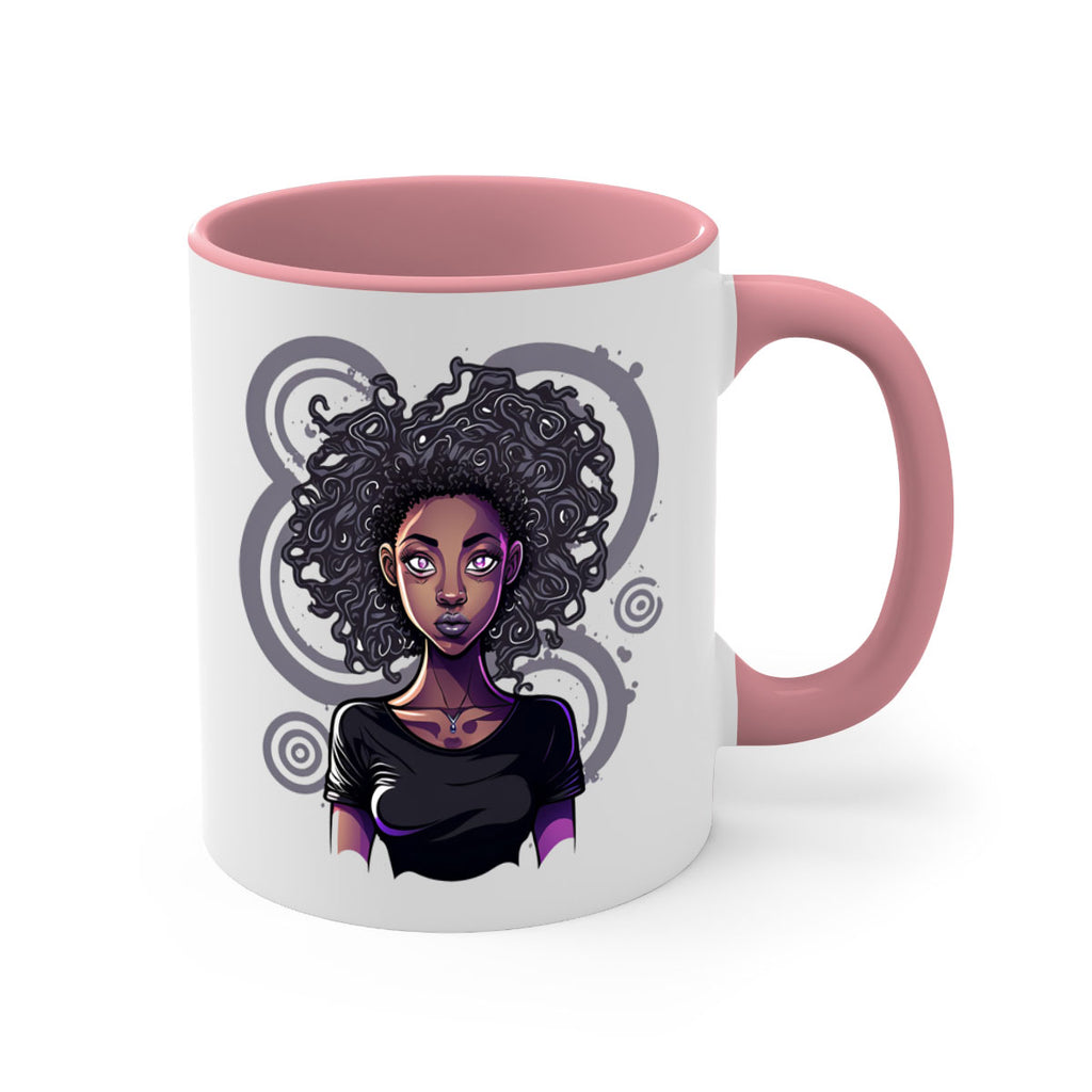 Sparkling Black Girl Design 14#- Black women - Girls-Mug / Coffee Cup