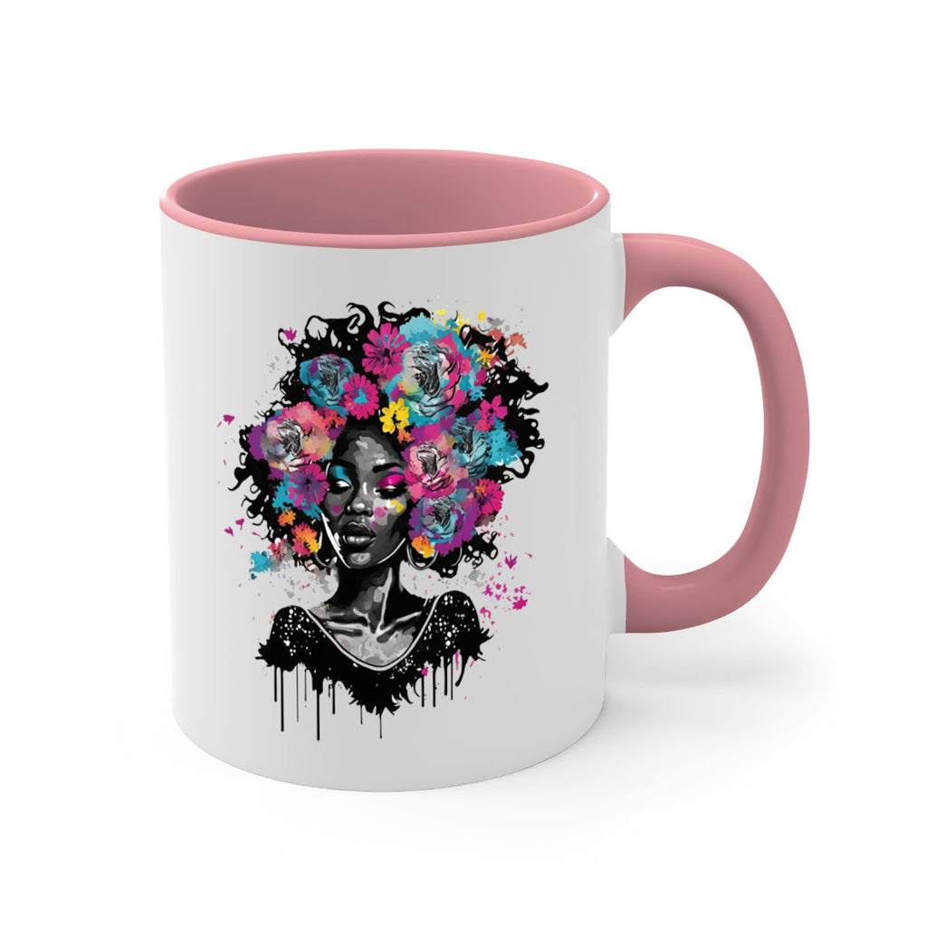 Sparkling Black Girl Design 17#- Black women - Girls-Mug / Coffee Cup