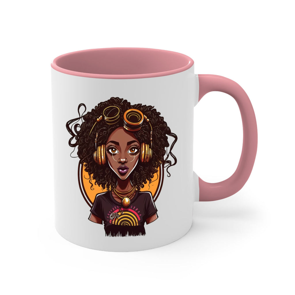 Sparkling Black Girl Design 5#- Black women - Girls-Mug / Coffee Cup