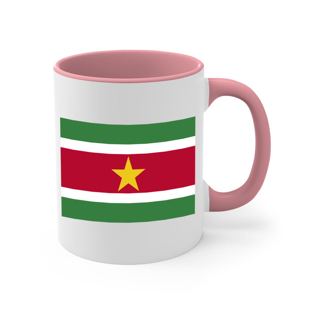 Suriname 30#- world flag-Mug / Coffee Cup