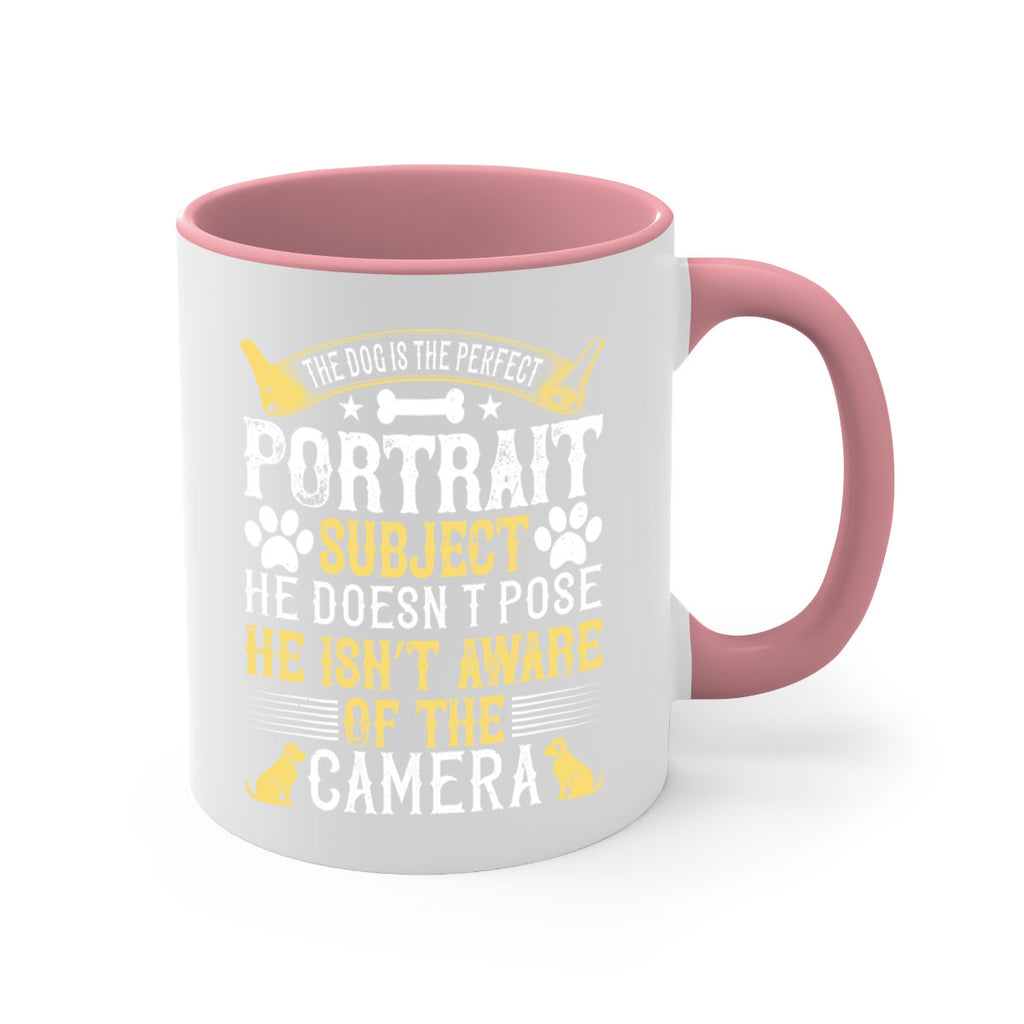 The dog is the perfect portrait subject He doesn’t pose He isn’t aware of the camera Style 156#- Dog-Mug / Coffee Cup