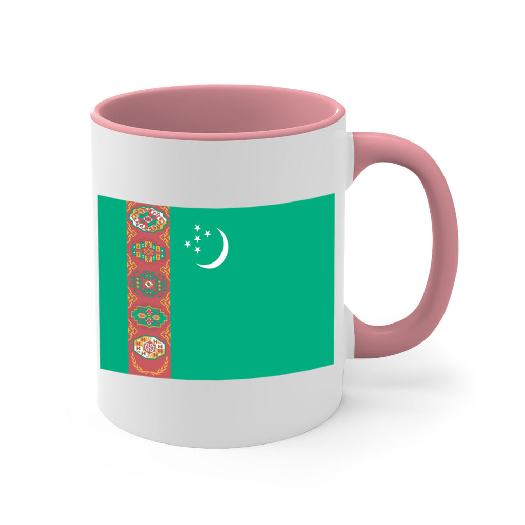 Turkmenistan 16#- world flag-Mug / Coffee Cup