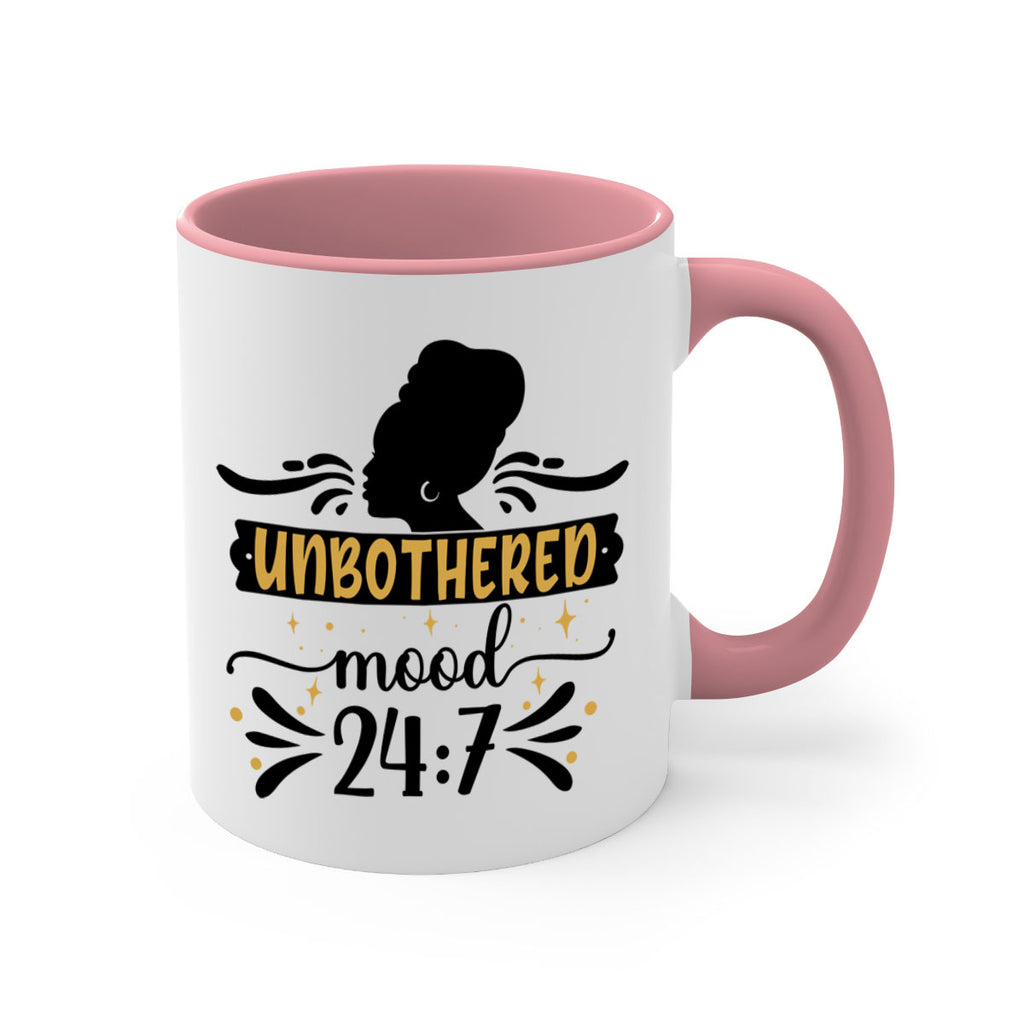 Unbothered mood Style 2#- Black women - Girls-Mug / Coffee Cup