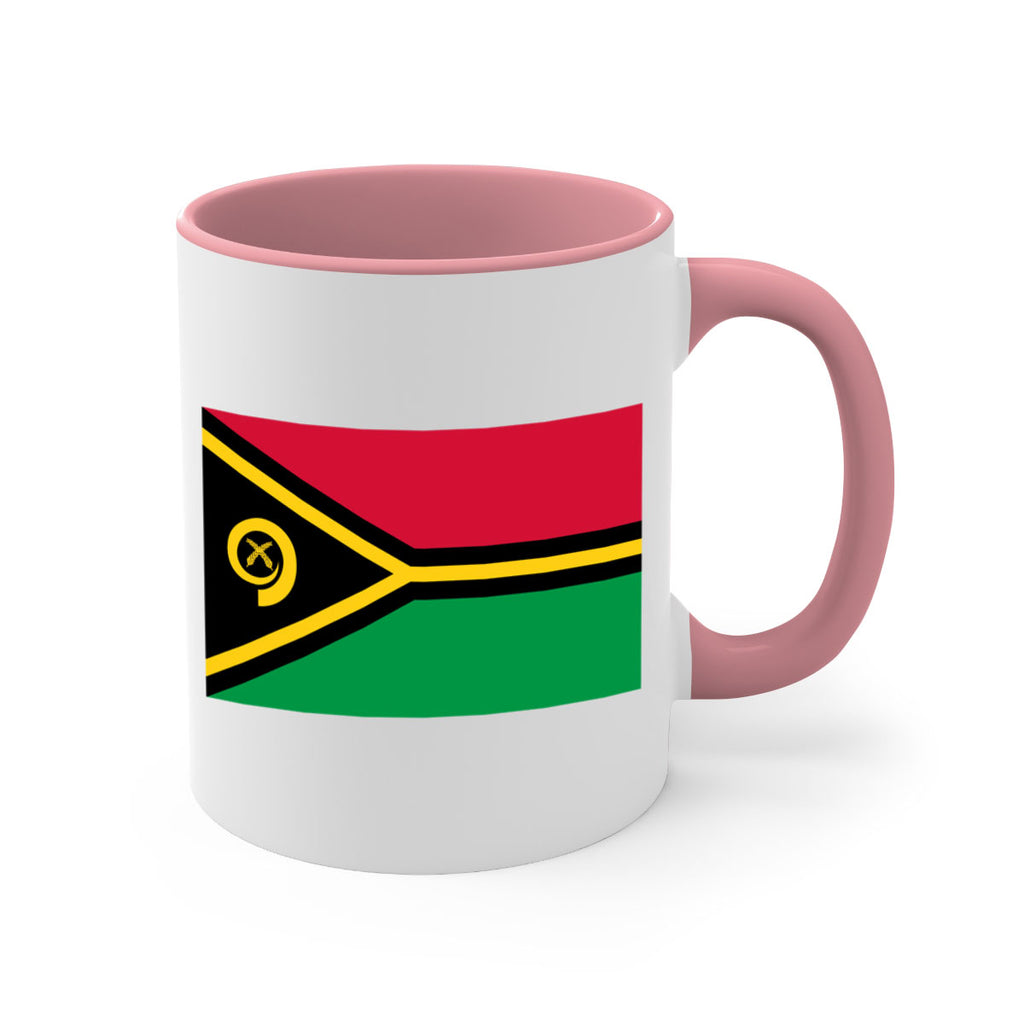 Vanuatu 7#- world flag-Mug / Coffee Cup