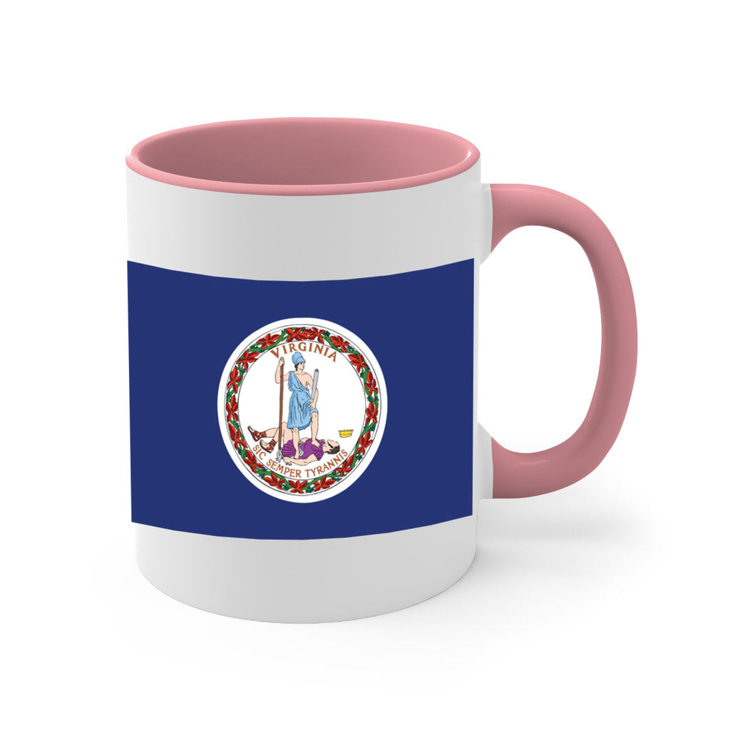 Virginia 6#- Us Flags-Mug / Coffee Cup