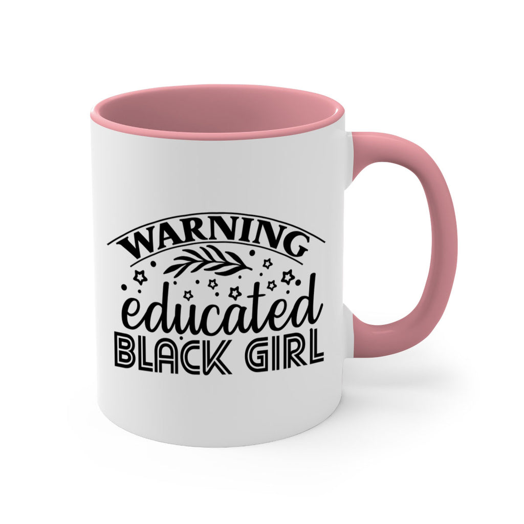 Warning educated black girl Style 1#- Black women - Girls-Mug / Coffee Cup