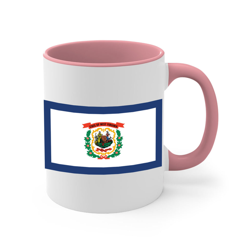 West Virginia 3#- Us Flags-Mug / Coffee Cup