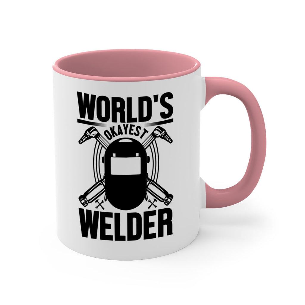 Worlds okayest Style 1#- welder-Mug / Coffee Cup