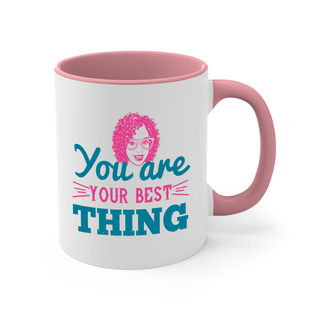 You are your best thing Style 49#- Afro - Black-Mug / Coffee Cup