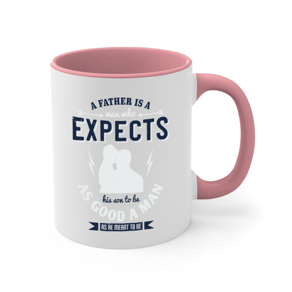 a father is a man who 135#- fathers day-Mug / Coffee Cup