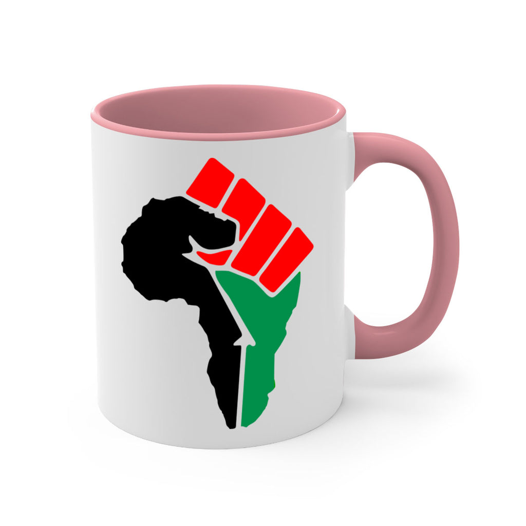 african power fist 274#- black words - phrases-Mug / Coffee Cup