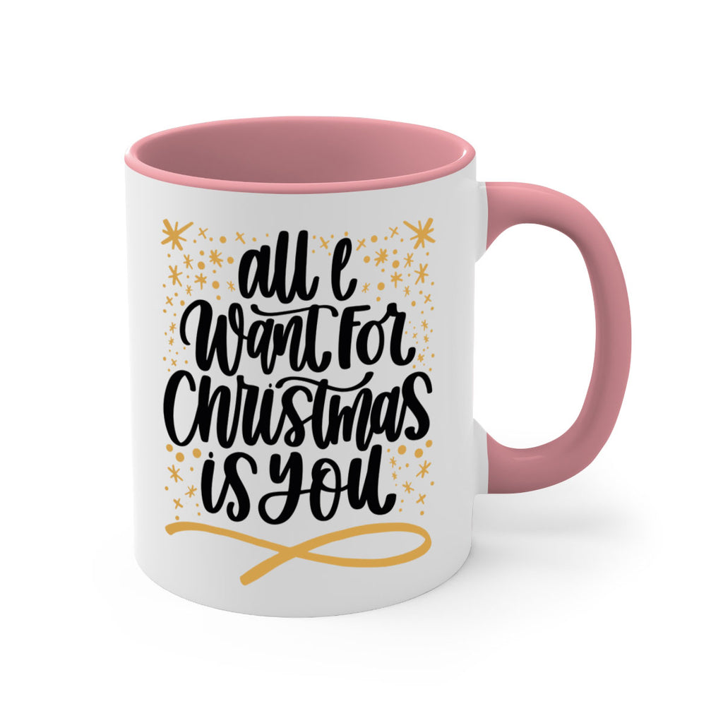 all i want for christmas is you gold 215#- christmas-Mug / Coffee Cup
