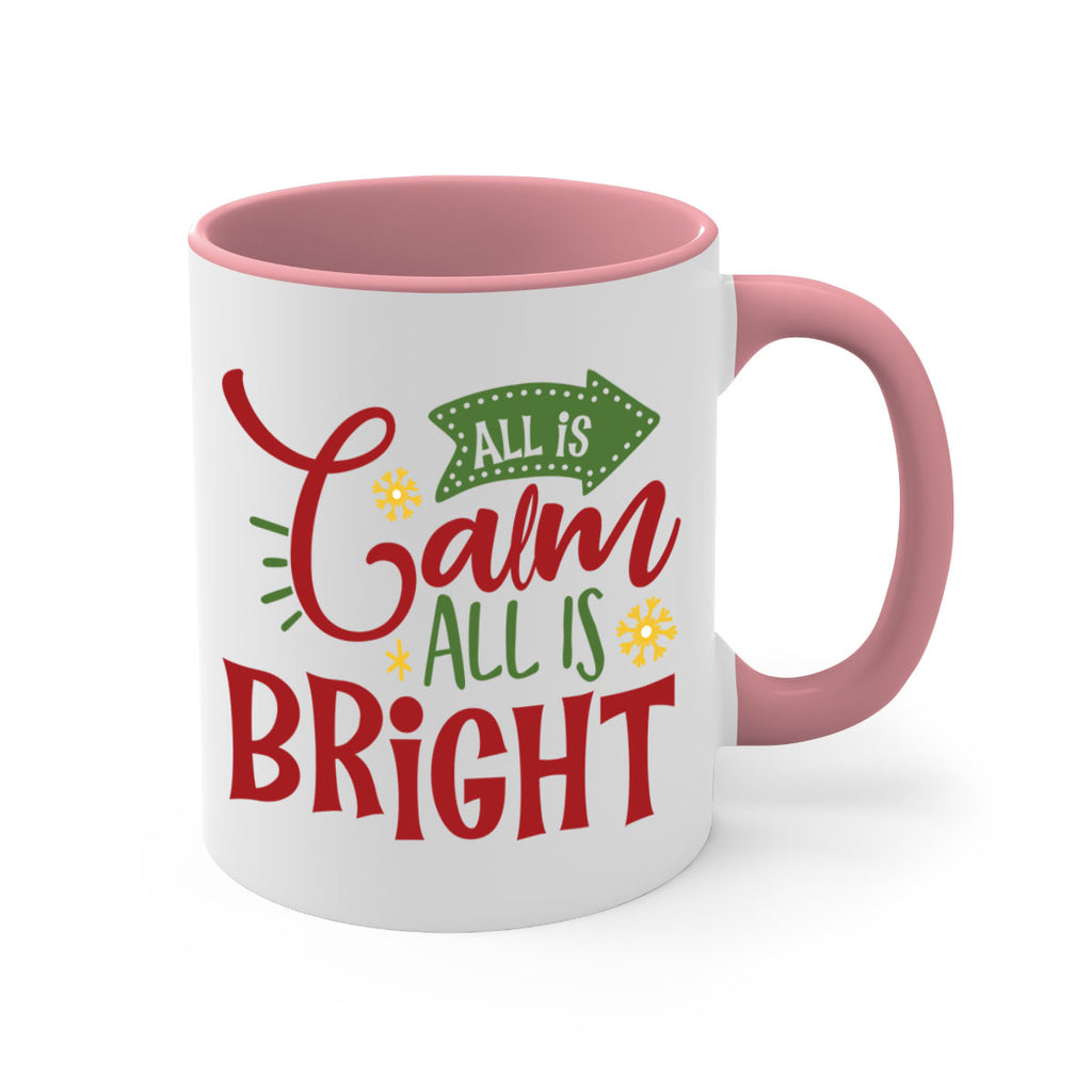 all is calm all is bright style 48#- christmas-Mug / Coffee Cup