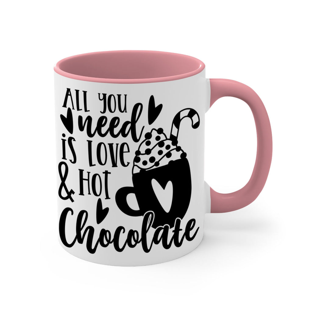 all you need is love and hot chocolate style 49#- christmas-Mug / Coffee Cup