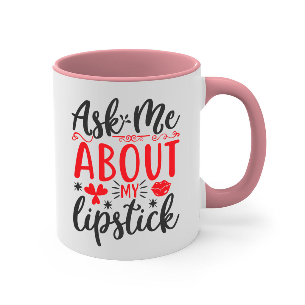 ask me about my lipstick Style 164#- makeup-Mug / Coffee Cup