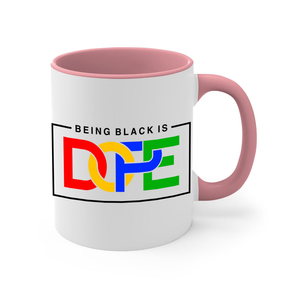 being black is dope 259#- black words - phrases-Mug / Coffee Cup