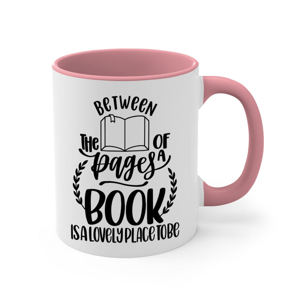 between the pages of a book 52#- Reading - Books-Mug / Coffee Cup