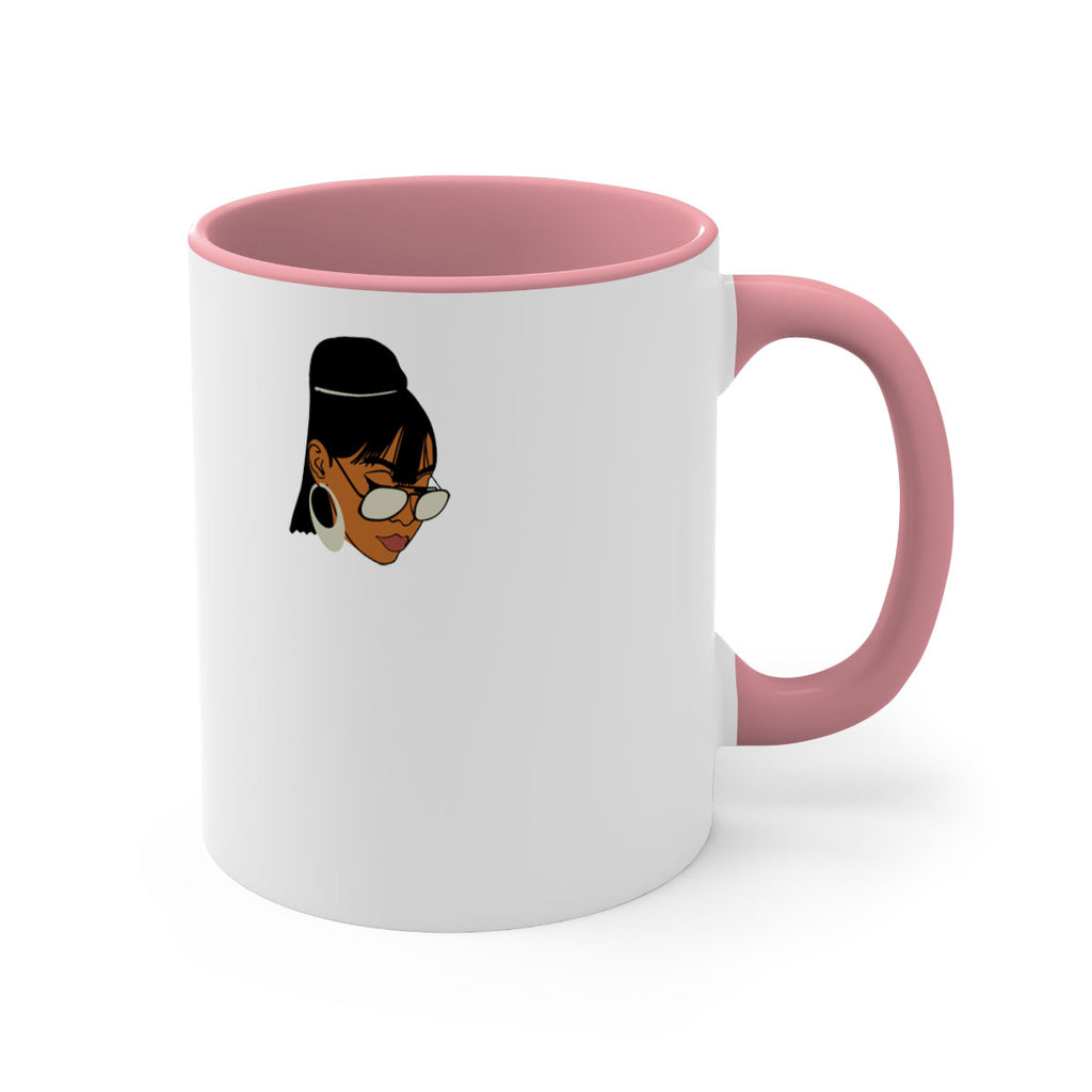 black afro 40#- Black women - Girls-Mug / Coffee Cup